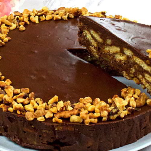 Tarta de Chocolate Sin Horno