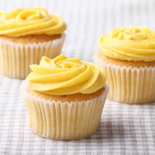 cupcakes de vainilla