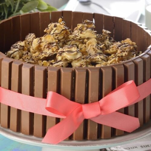 receta torta kitkat